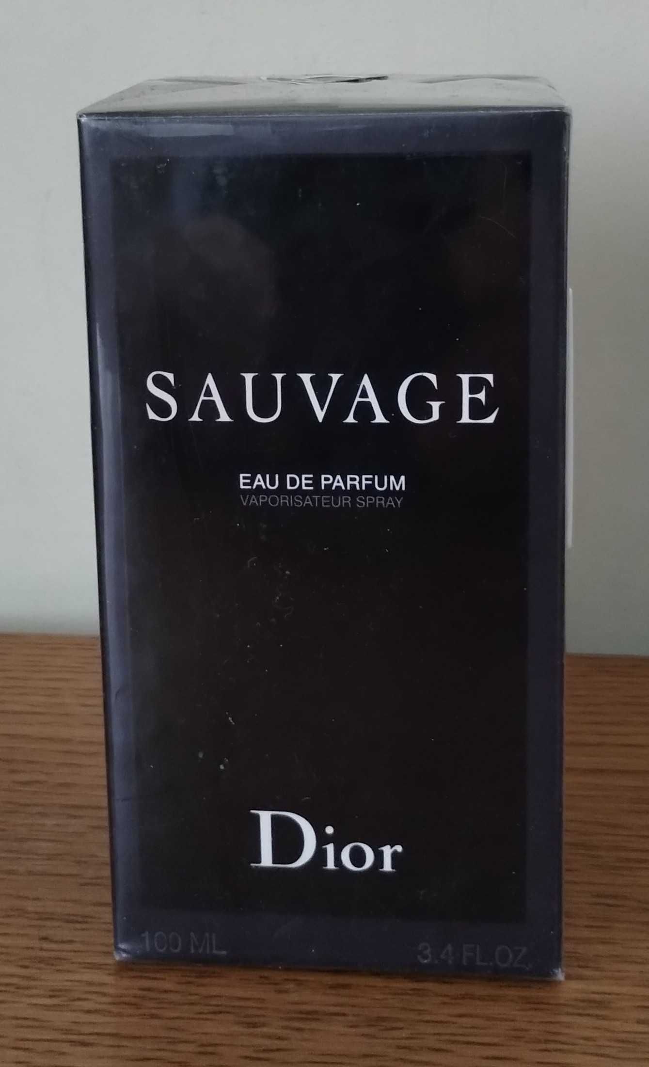Apa de parfum DIOR - SAUVAGE, 100 ml, autentic, sigilat