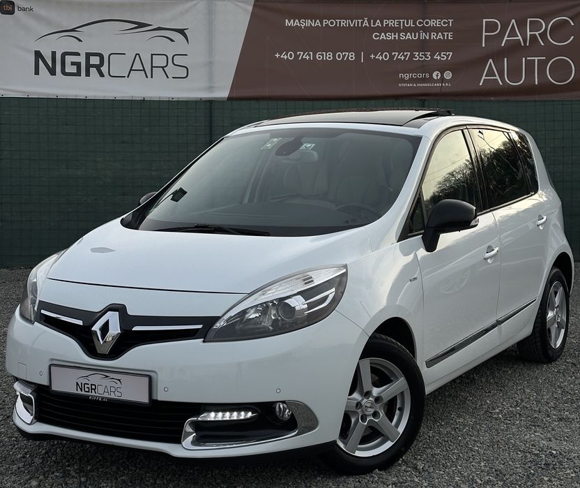 Renault Scenic 1.5 dCi 2015 Bose 156.000km RATE/TRANSPORT/NUMERE ROȘII