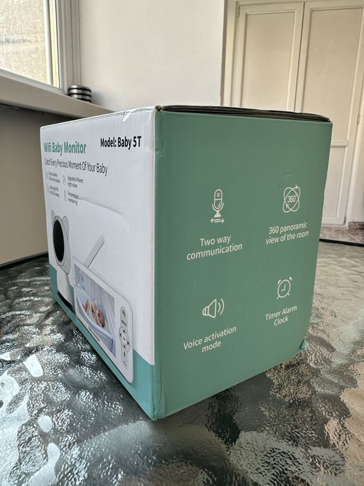 Baby Monitor WiFi 2in1 cu Camera