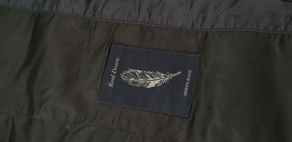 Armani Jeans AJ Down Jacket  40/ - M /L ОРИГИНАЛ Дамскo дълго пухено я