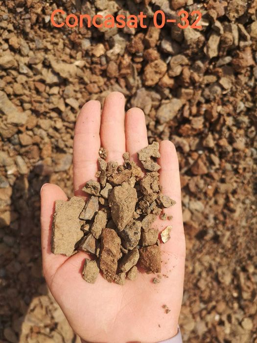 Nisip, balast, sort, piatra concasata