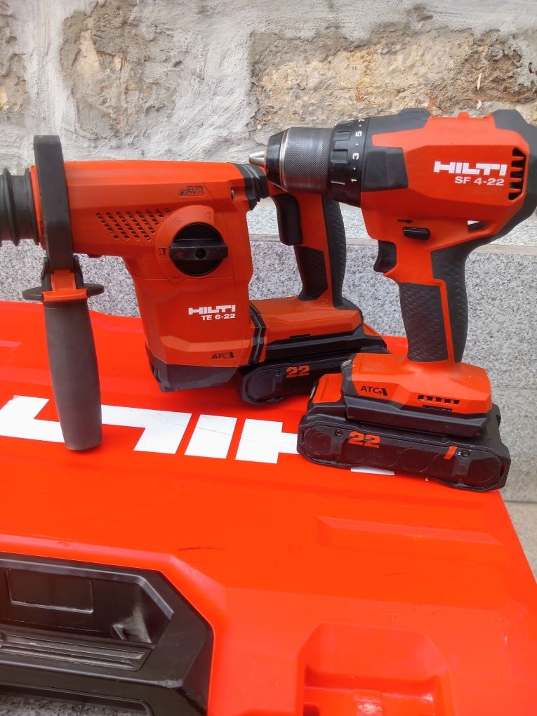Hilti Перфоратор ТЕ6-22 и Винтоверт SF4-22 Nuron