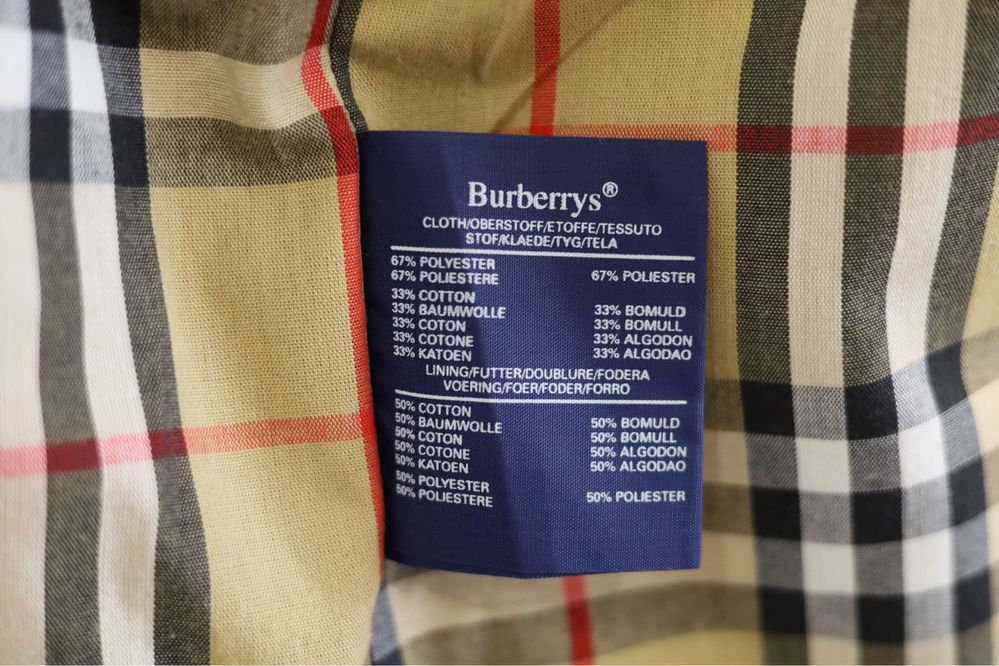 Trench Burberry original palton
