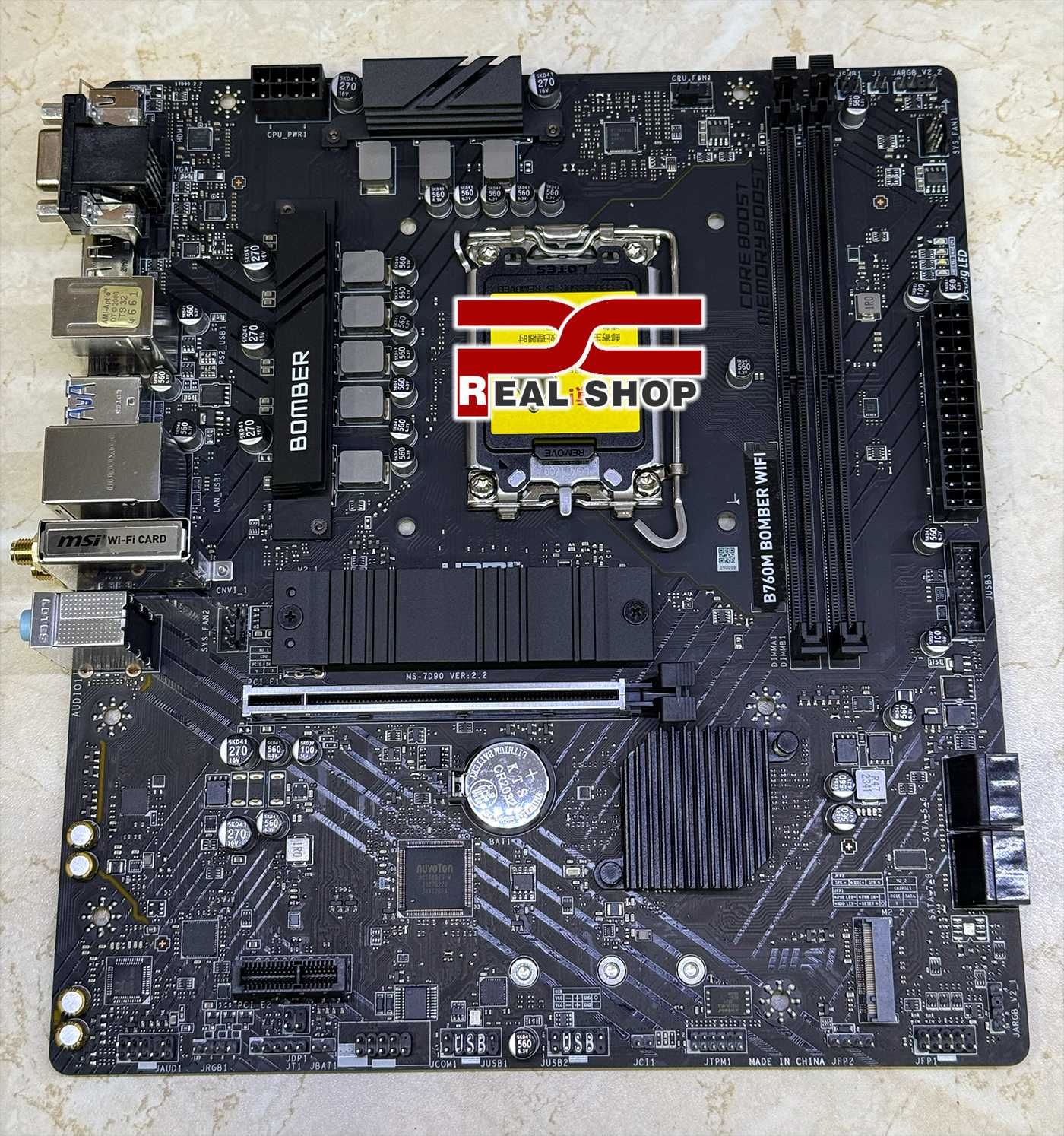 Bomber-core MSI B760M WiFi + Intel Core i5 14600KF + 32GB DDR5 7200MHz