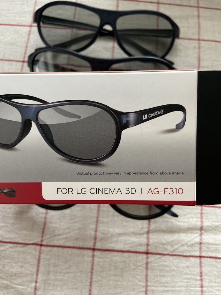 3D синема очки LG, новое