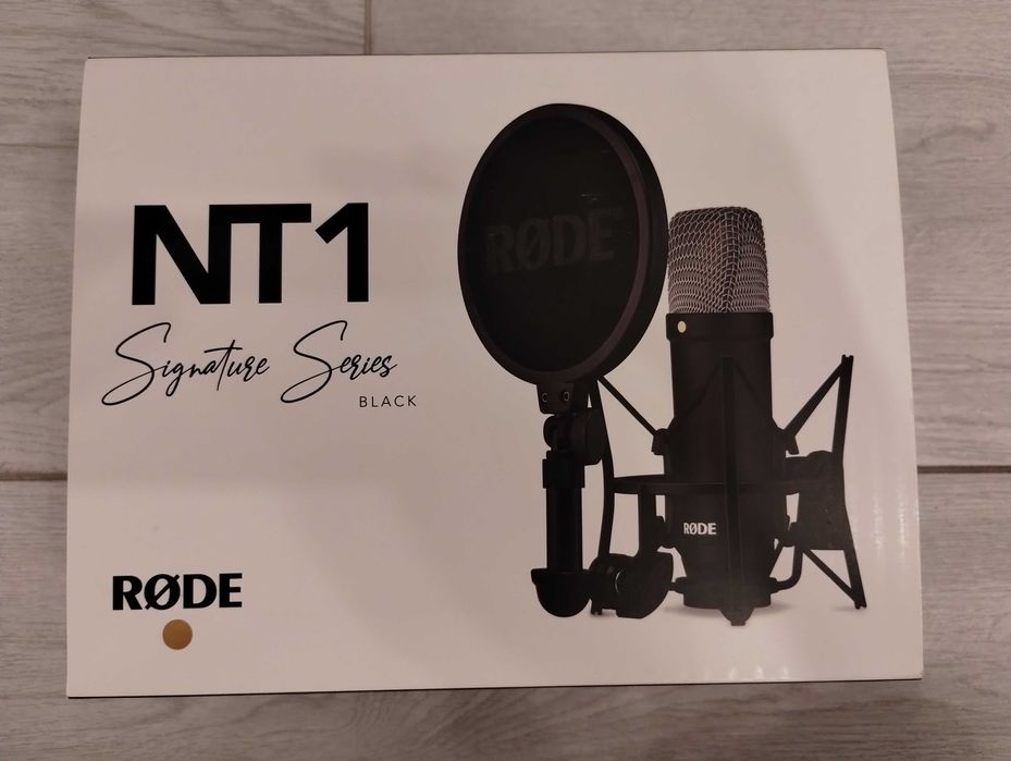 Microfon Rode NT1 Signature Black + Accesorii - Stare Excelenta