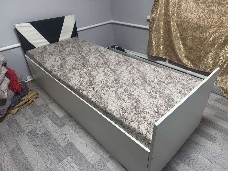 Кровать 2 метра белая