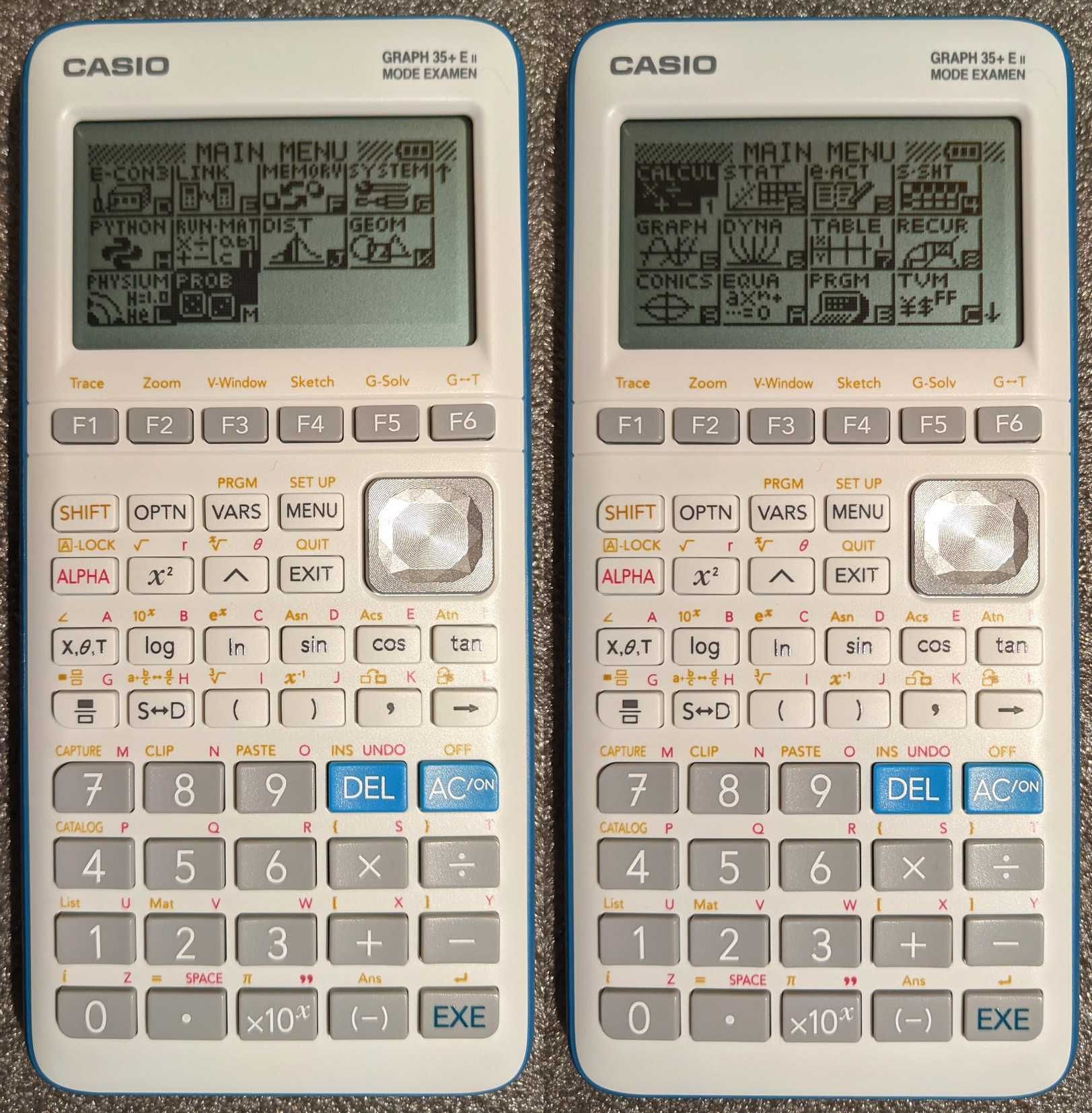 Calculator științific grafic nou Casio Graph 35+E II programare PHYTON