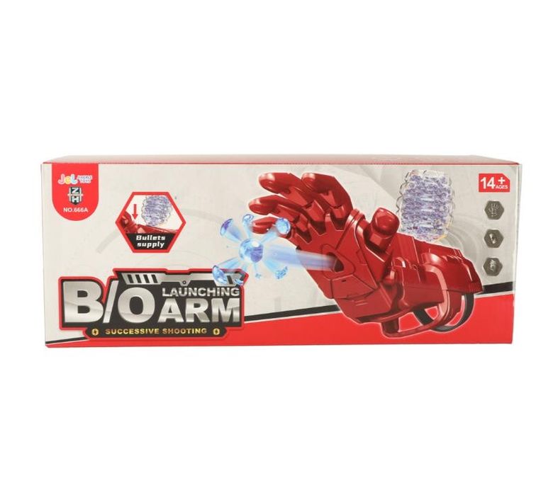 Стреляща ръкавица Iron man с еко почва