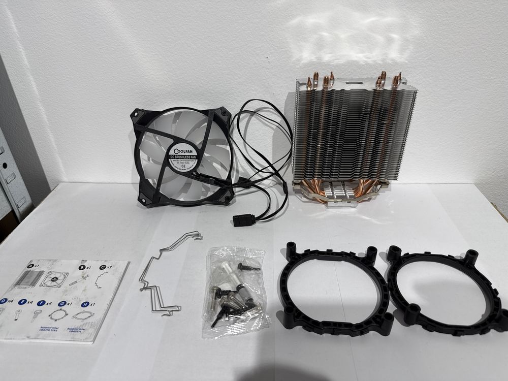 Cooler procesor CPU Aer Empire Gaming Guardian S-V100 ARGB Intel AMD