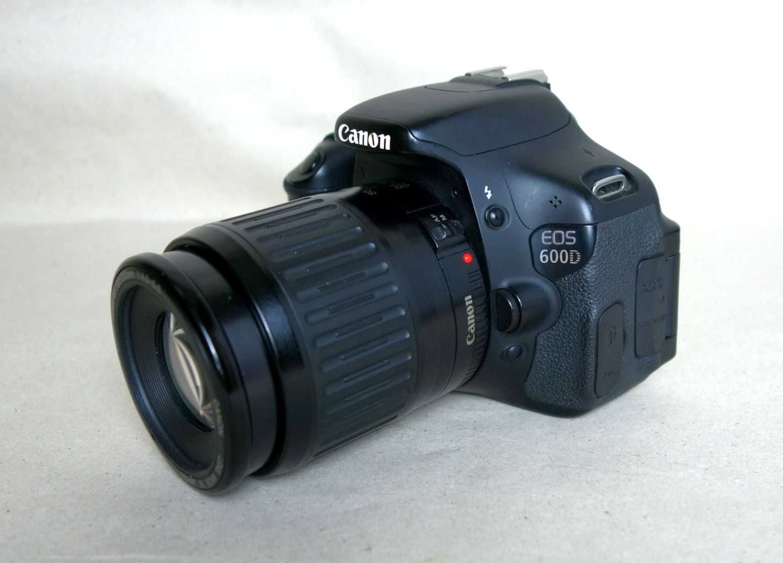Дигитален фотоапарат Canon EOS 600D с два обектива / 18.1 мегапиксела