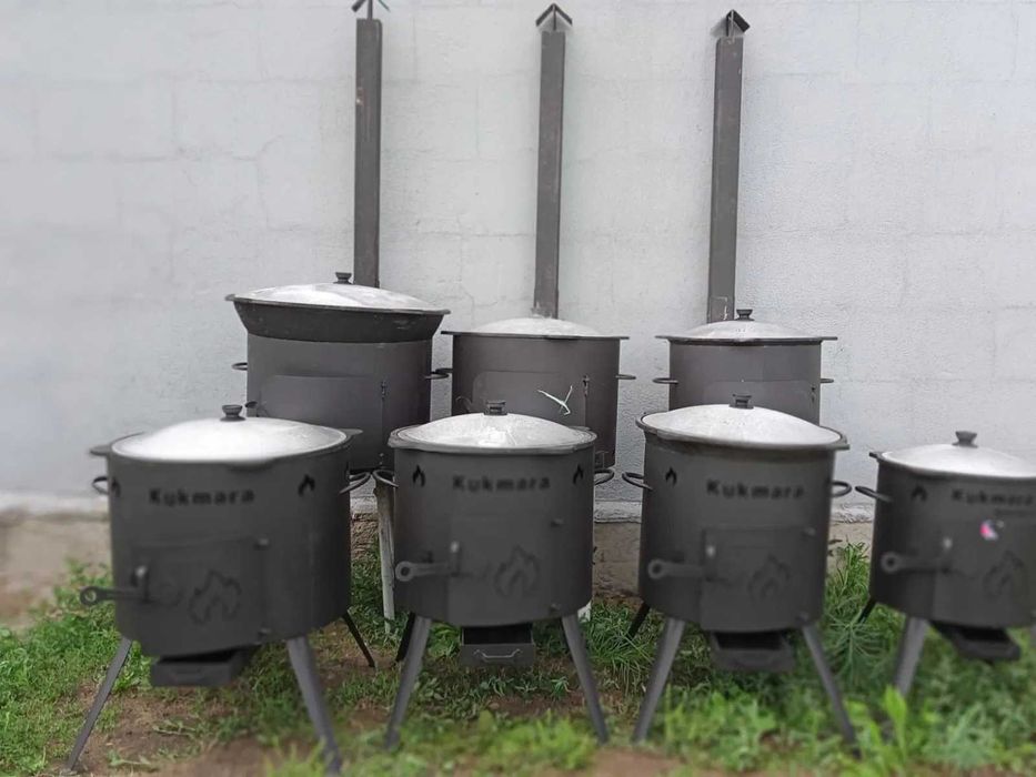 Учаги учаг печка печки под казан кукмара с трубой и без трубы разные