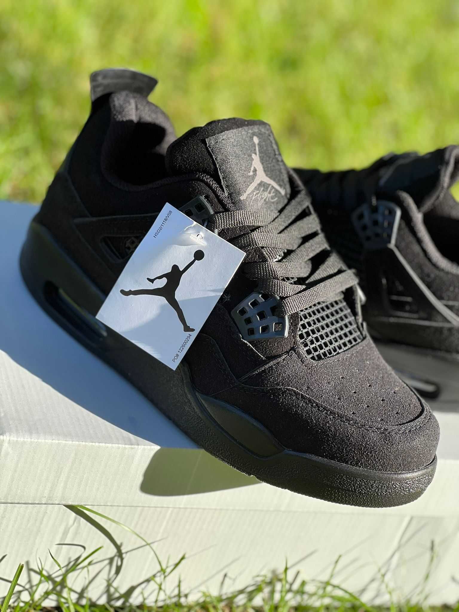 Jordan 4 black cat adidasi | snekersi | papuci