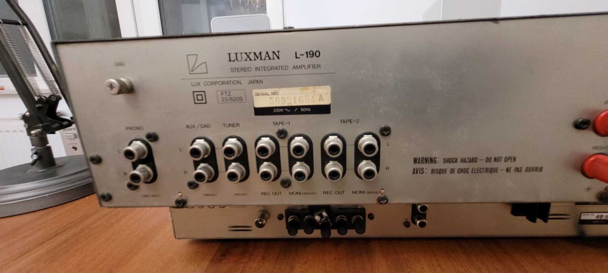 Luxman amplificator L190 + tuner T 240