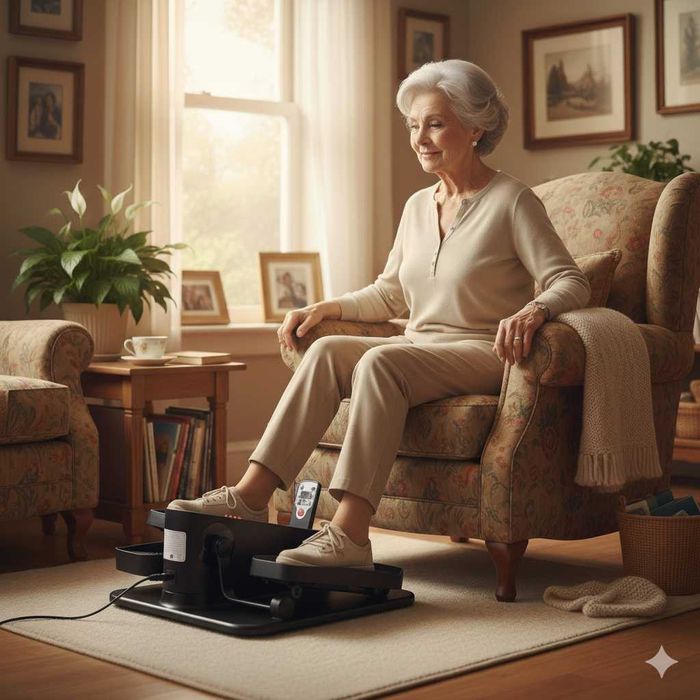 Mini Bicicleta Eliptica Terra12,electrica si mecanica,12 viteze, black