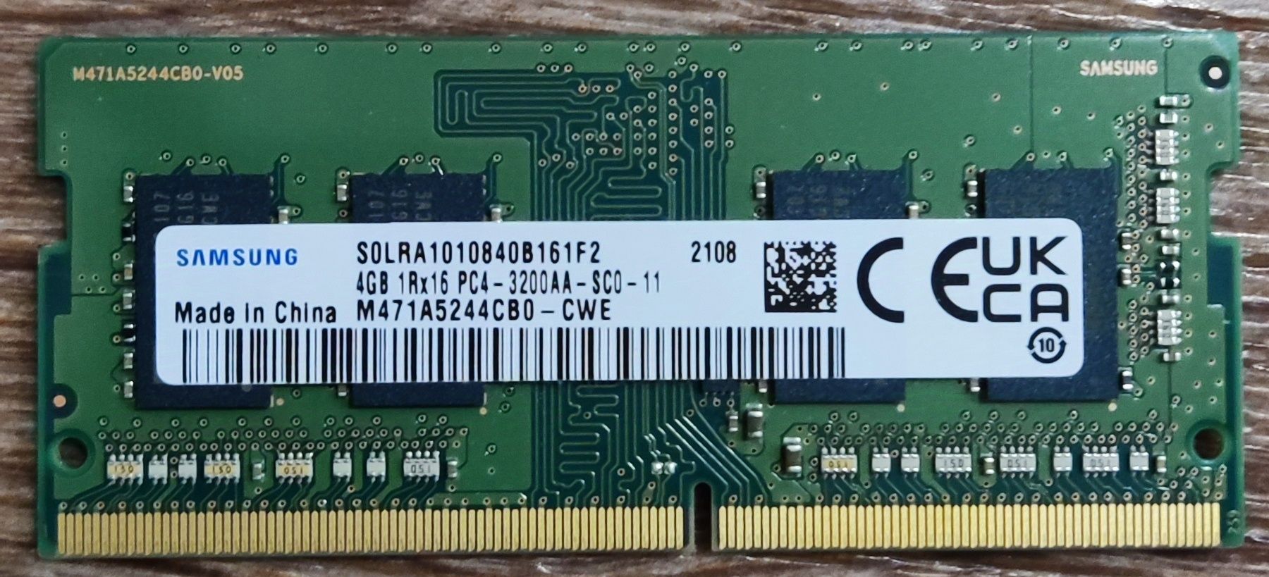 Оперативная память Samsung DDR4 Для ноутбука