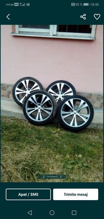 Vând jante VW R18-Model Chicago