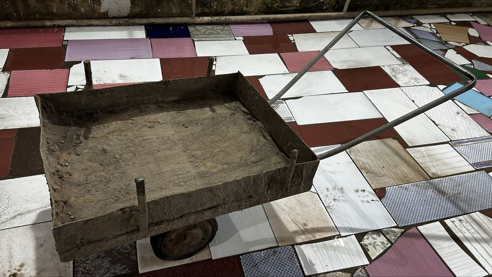 Тачка тележка строительная