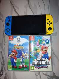 Vând consola Nintendo switch+1 joc