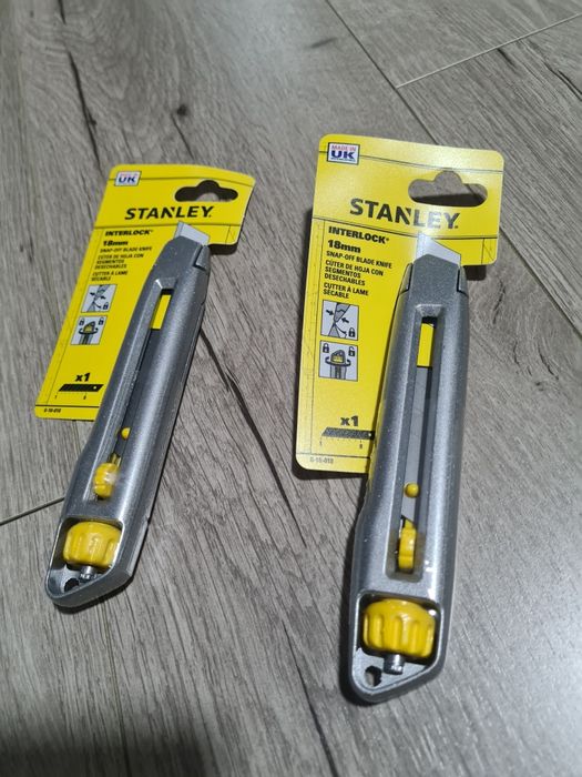 Cutter Stanley nou, in tipla, 18mm, interlock