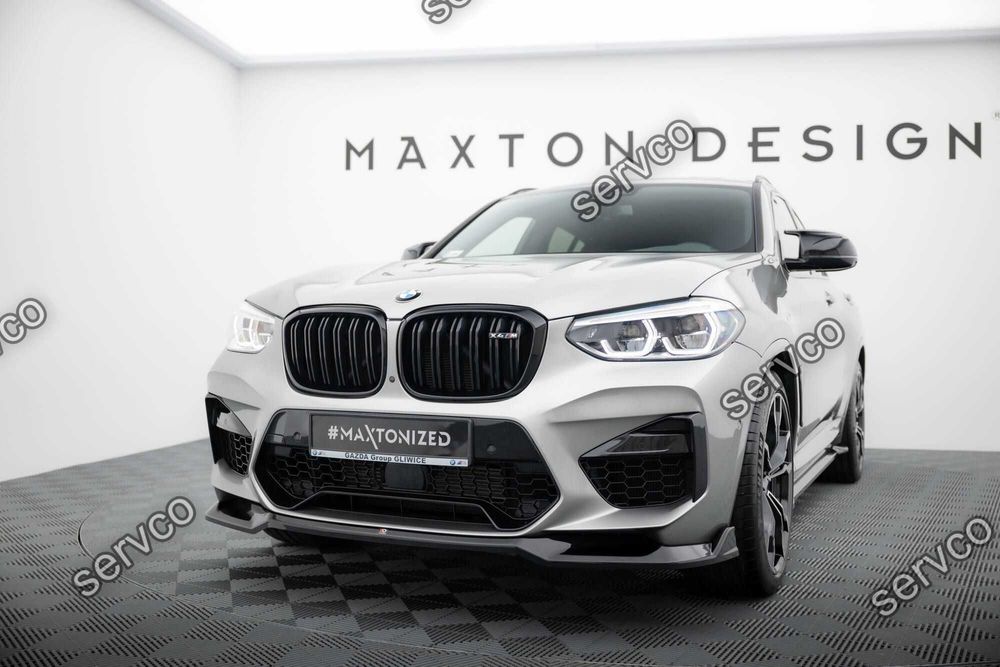Prelungire bara fata Bmw X4 M F98 2019-2021 v2 - Maxton Design