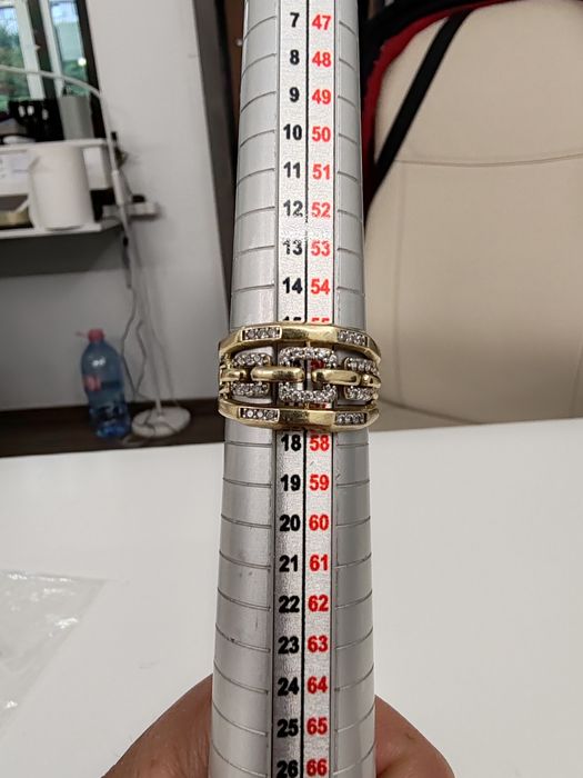 Inel damă Aur 14k Gr 3,30 măsura 17/57 cod unic 856