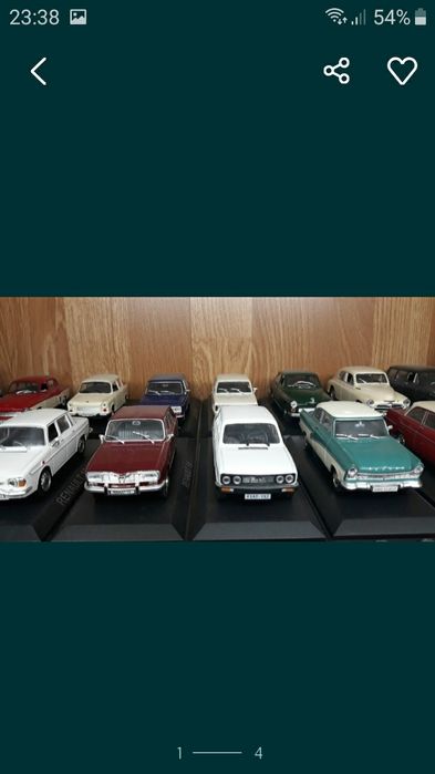 Machete metalice Deagostini