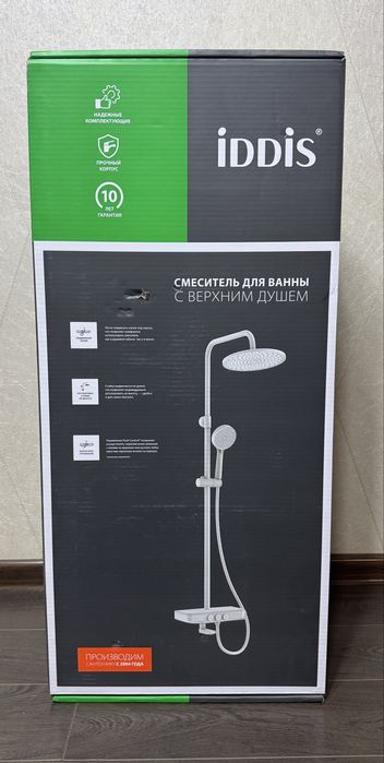 Душевая система IDDIS shelfy shewtbti06 с тропическим душем