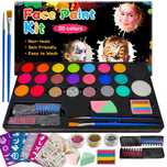 Set profesional pentru pictura pe fata si corp 20 culori non-toxic
