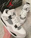 Jordan 4 Retro Military Black 40-44