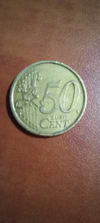 Moneda veche 50 euro cent