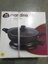 Wok electric Mandine MEW1500-22, 4.5 Litri, 1400W