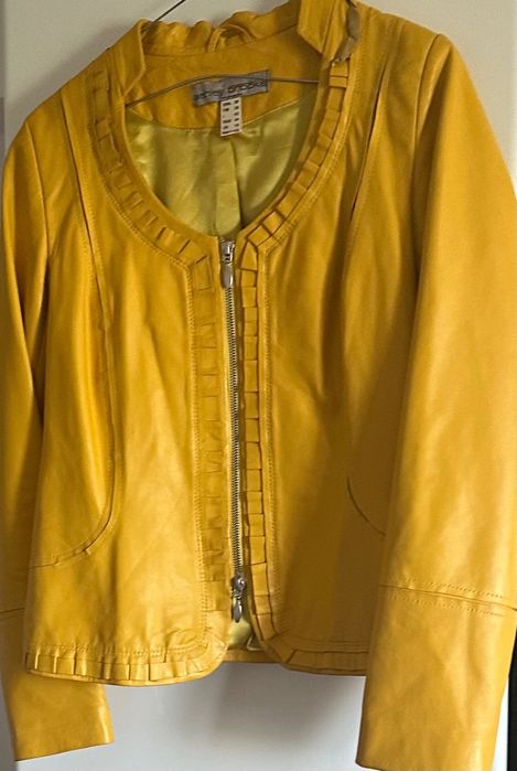 Geaca piele naturala moale