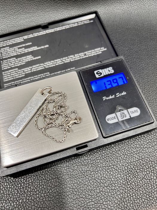 Pandantiv GUCCI original cu lanțișor argint