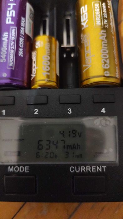 Baterie Vapcell K62 6200mAh 15A