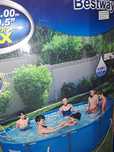 Piscina cu cadru metalic Bestway Pro Max,  366 x 100 cm