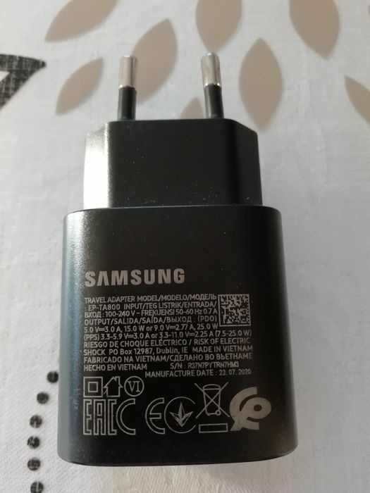 Оригинално Зарядно за Всички модели Samsung Type C ,Super Fast Charge