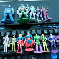 Figurine supereroi: Superman Brainiac Doomsday Mongul Lex Luthor