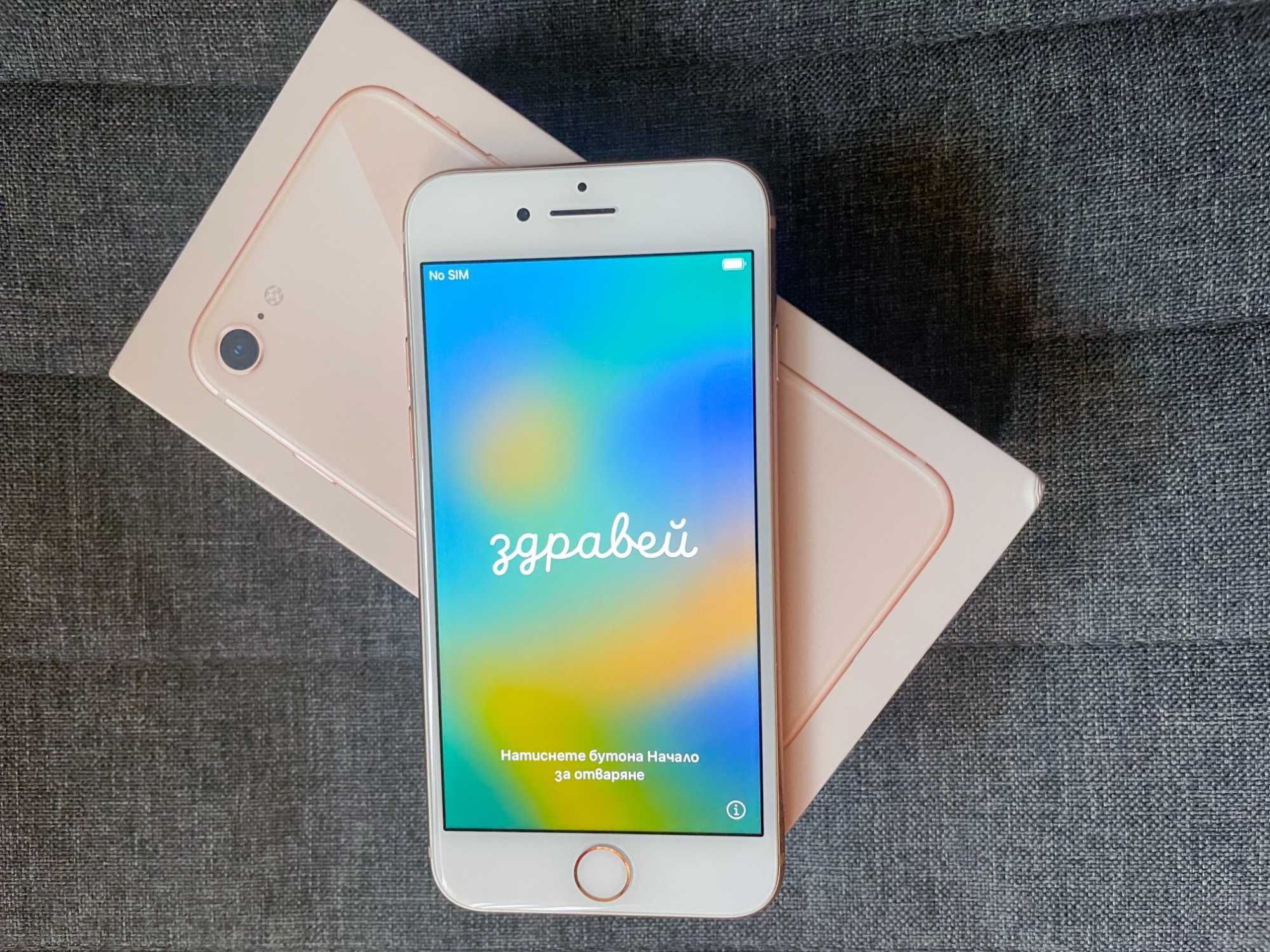 iPhone 8 Gold 64GB ПЕРФЕКТЕН