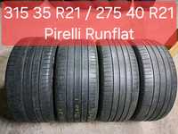 Set anvelope 315/35 R21 cu 275/40 R21  Pirelli runflat