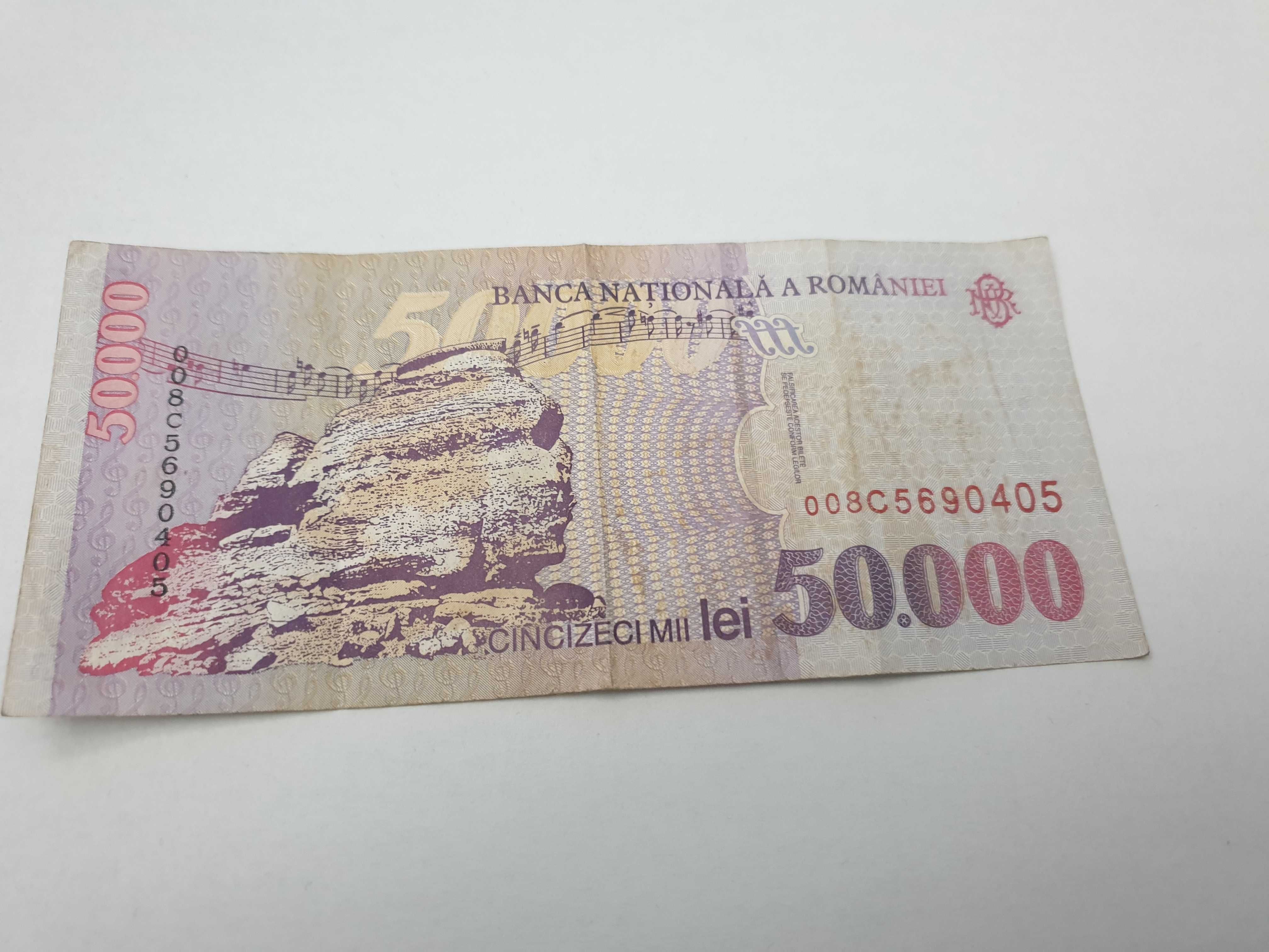 Bancnota 50.000lei anul 2000