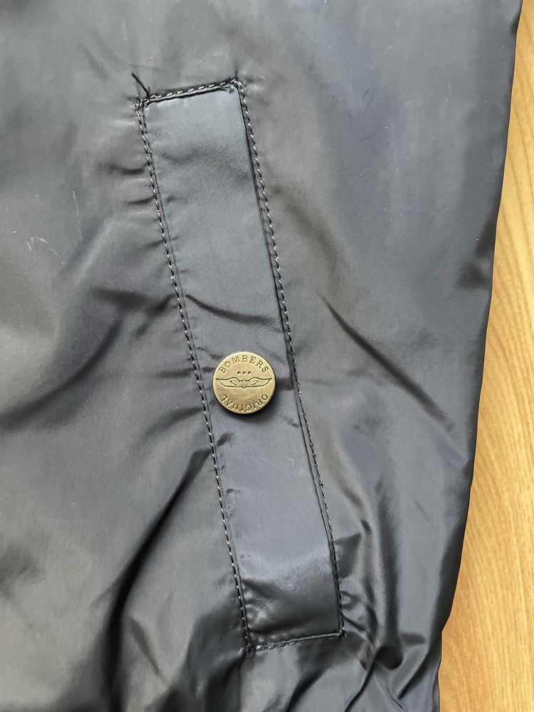 Original BOMBERS Flight Jacket/мъжки бомбър/яке S