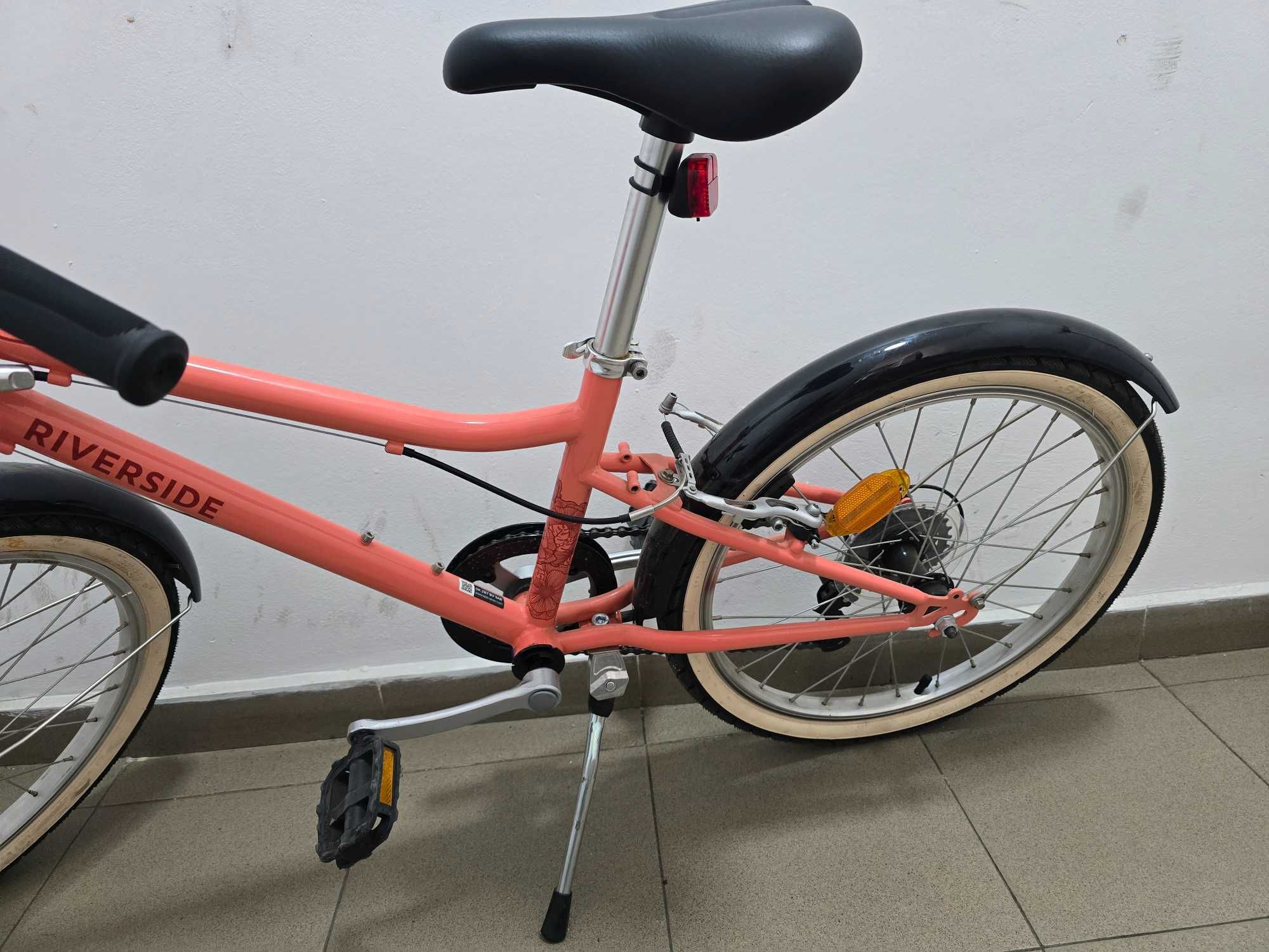 Bicicleta Riverside 500 B'twin 140 cm - fete