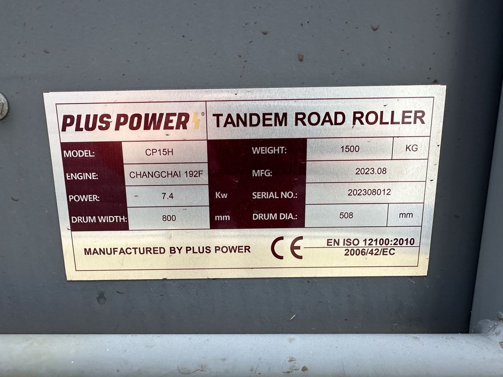 Vibrocompactor 1,5 tone nou