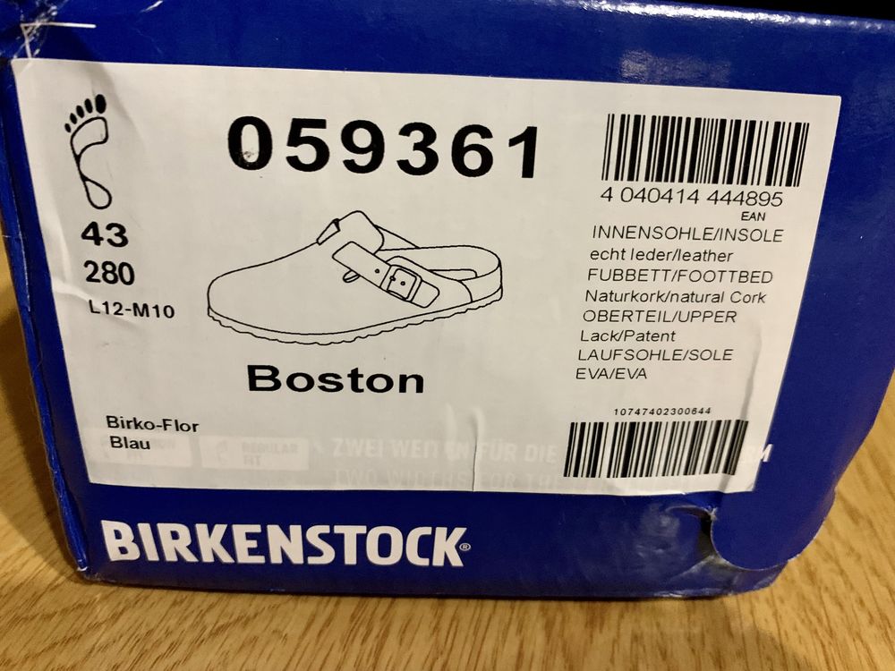 Papuci de casā BIRKENSTOCK 'Boston'