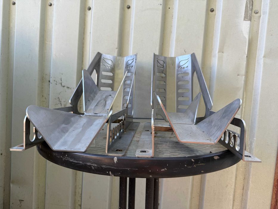 Suport roata fata moto - Inox