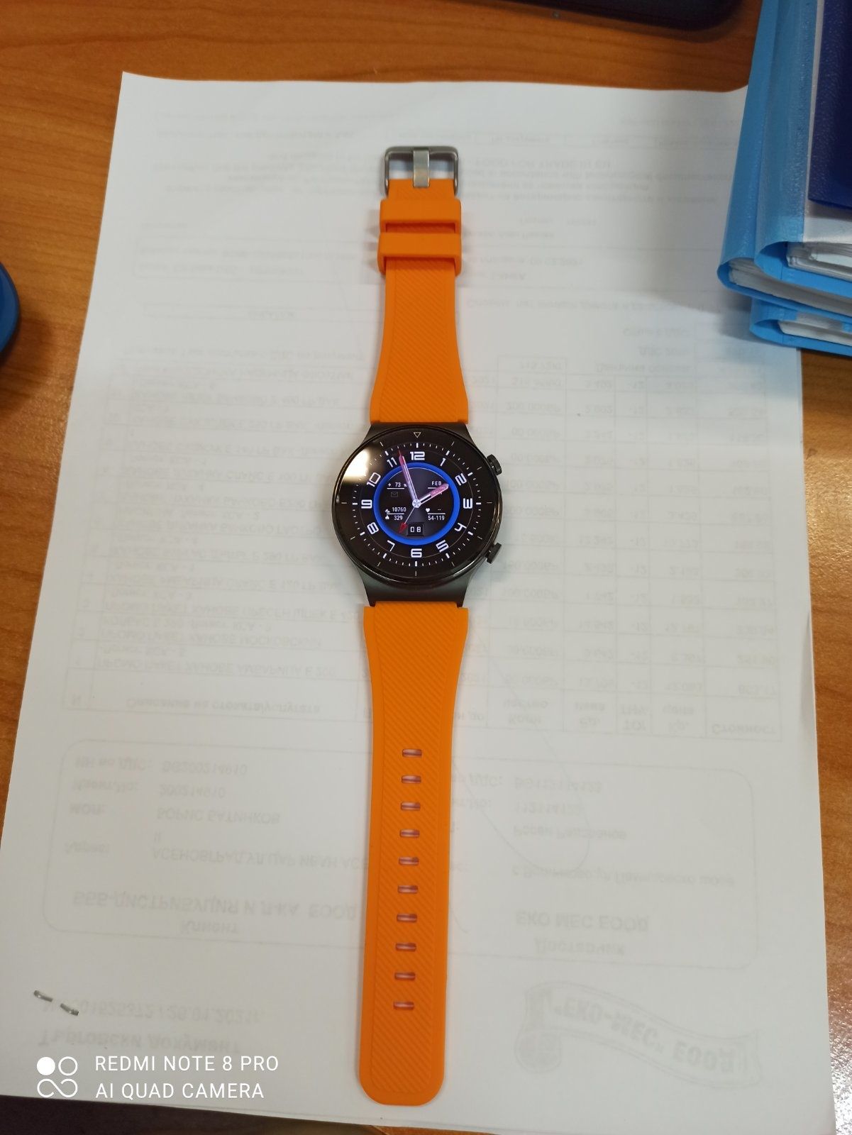 Силиконова каишка за  Huawei Watch GT/ GT2/ GT2 Pro/ GT3  22мм