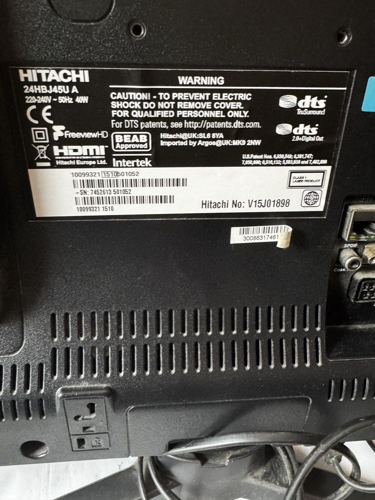 Телевизор Hitachi LED LCD 24