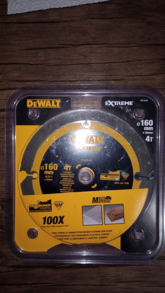 Pânză circular 160  mm DeWALT