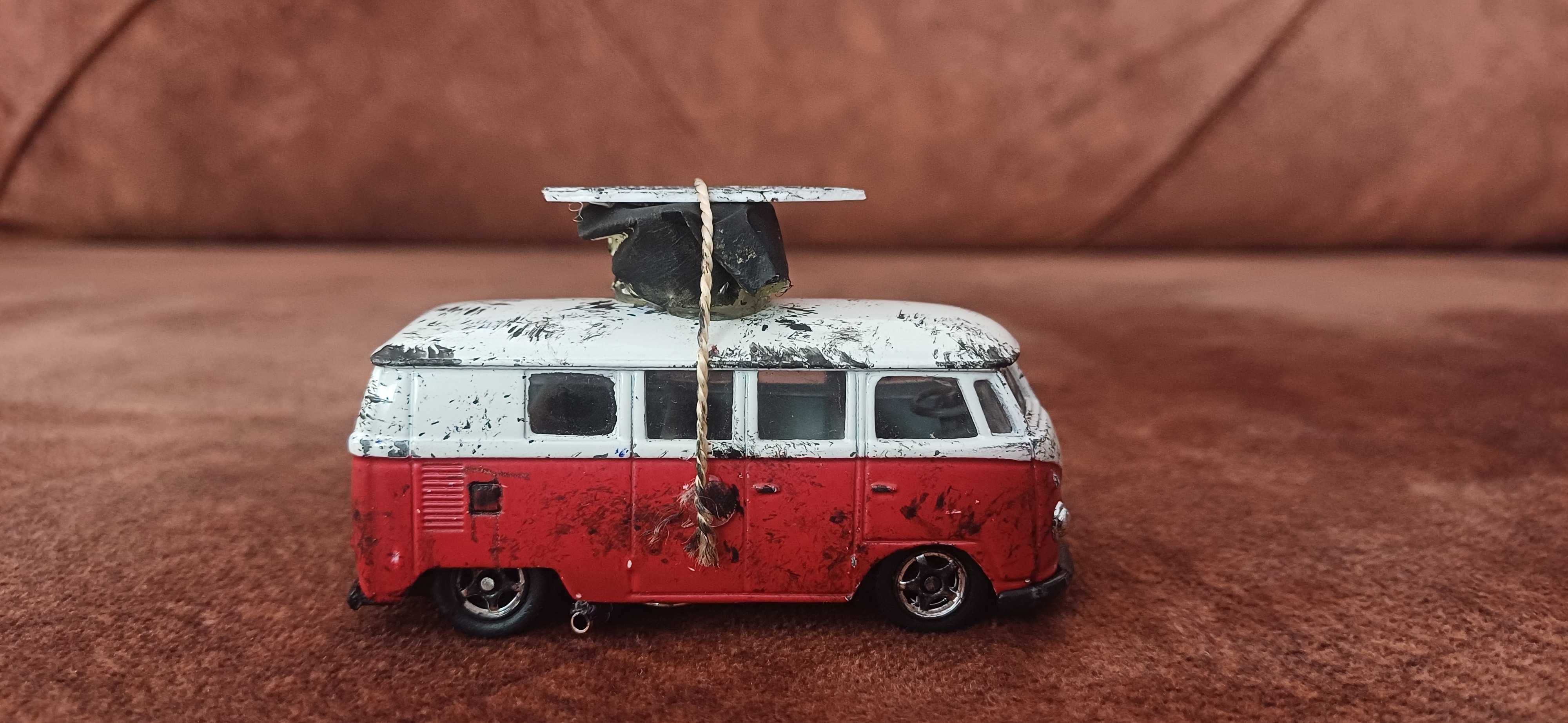 Vw microbus wheely custom